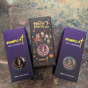 Mooncat Nail Polish Bundle : Black Flame Candle , Millenia, Emo For Life
